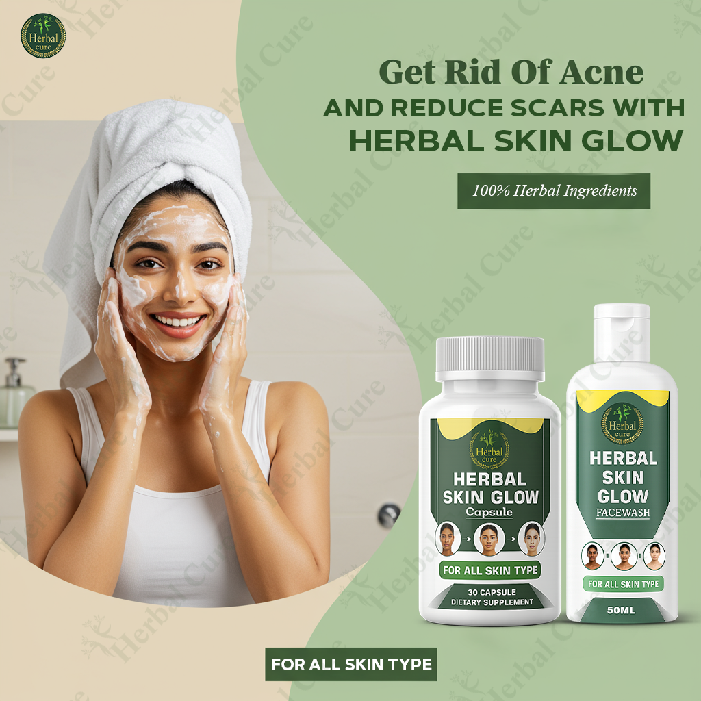 Herbal Skin Glow Facewash and Capsule