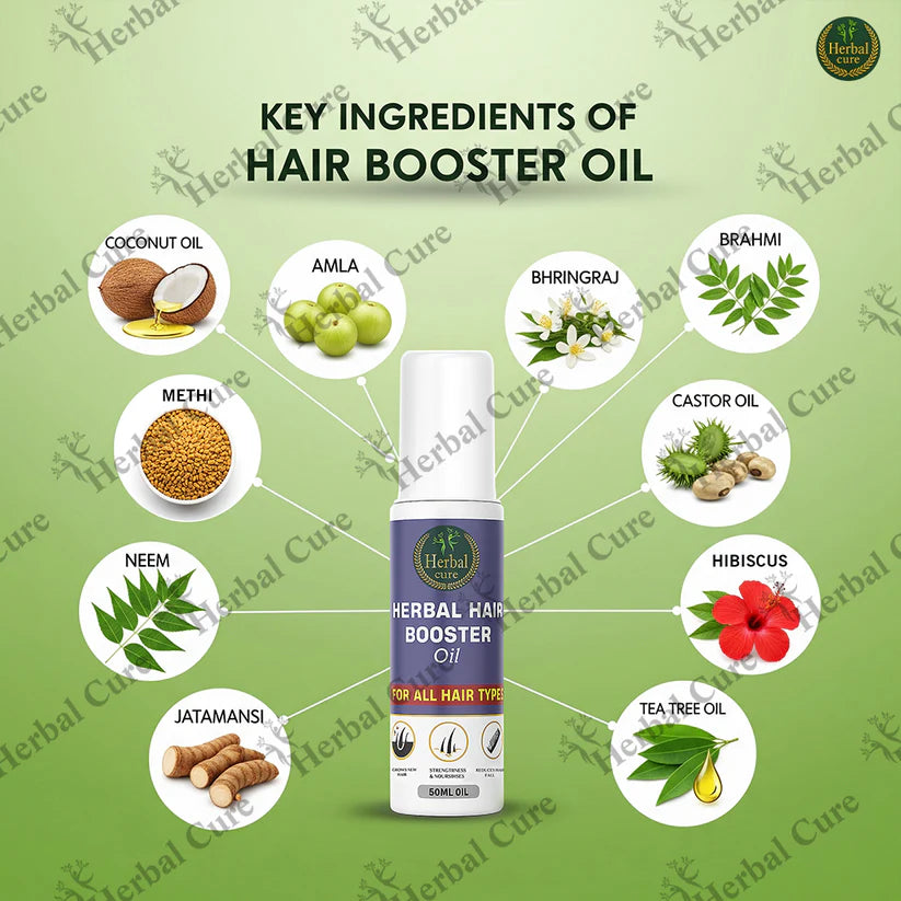 Herbal Hair Booster Oil-For Men and Women