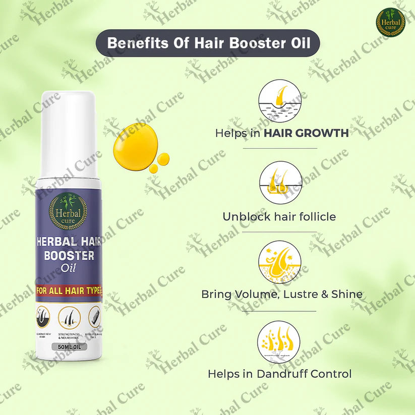 Herbal Hair Booster Oil-For Men and Women
