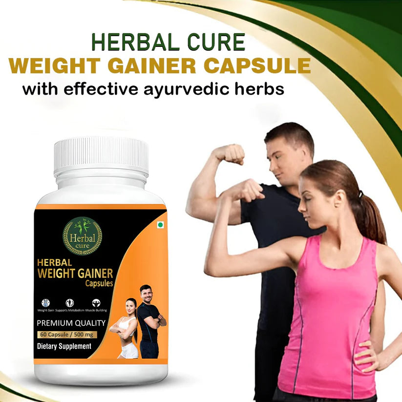 Herbal Weight Gainer Capsule for Men & Women