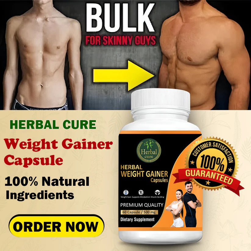 Herbal Weight Gainer Capsule for Men & Women