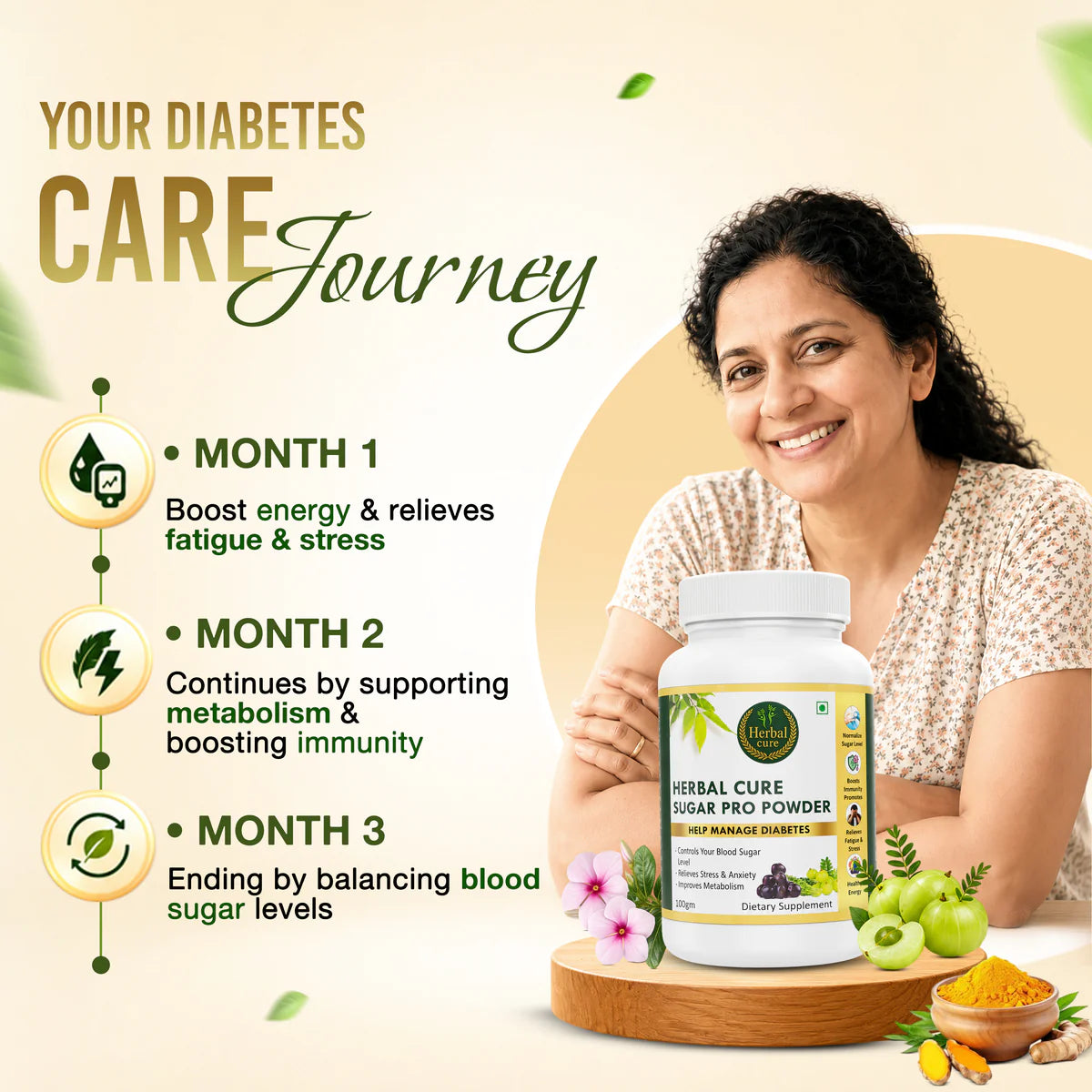 HERBAL SUGAR PRO POWDER Premium Herbal Blend for Blood Sugar Balance