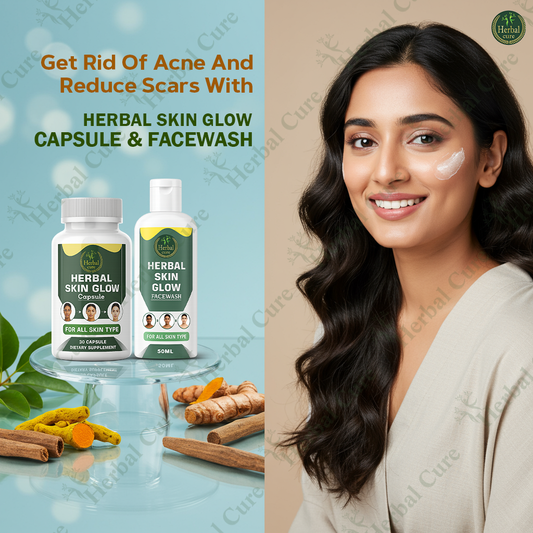 Herbal Skin Glow Facewash and Capsule