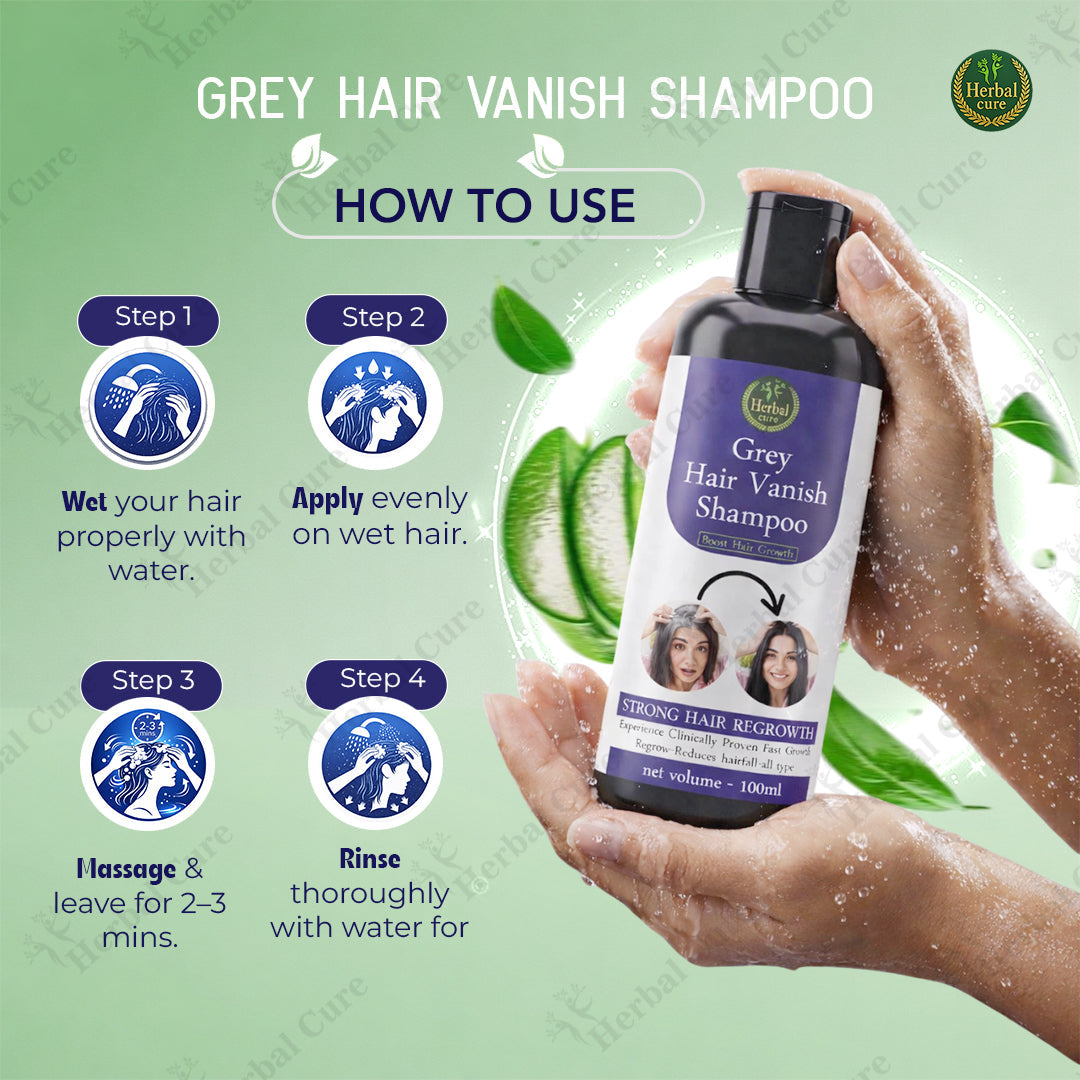 Grey Hair Vanish Shampoo