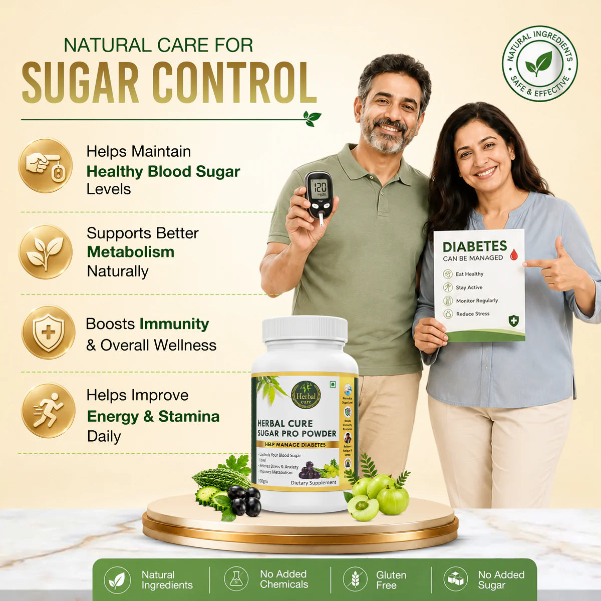 HERBAL SUGAR PRO POWDER Premium Herbal Blend for Blood Sugar Balance