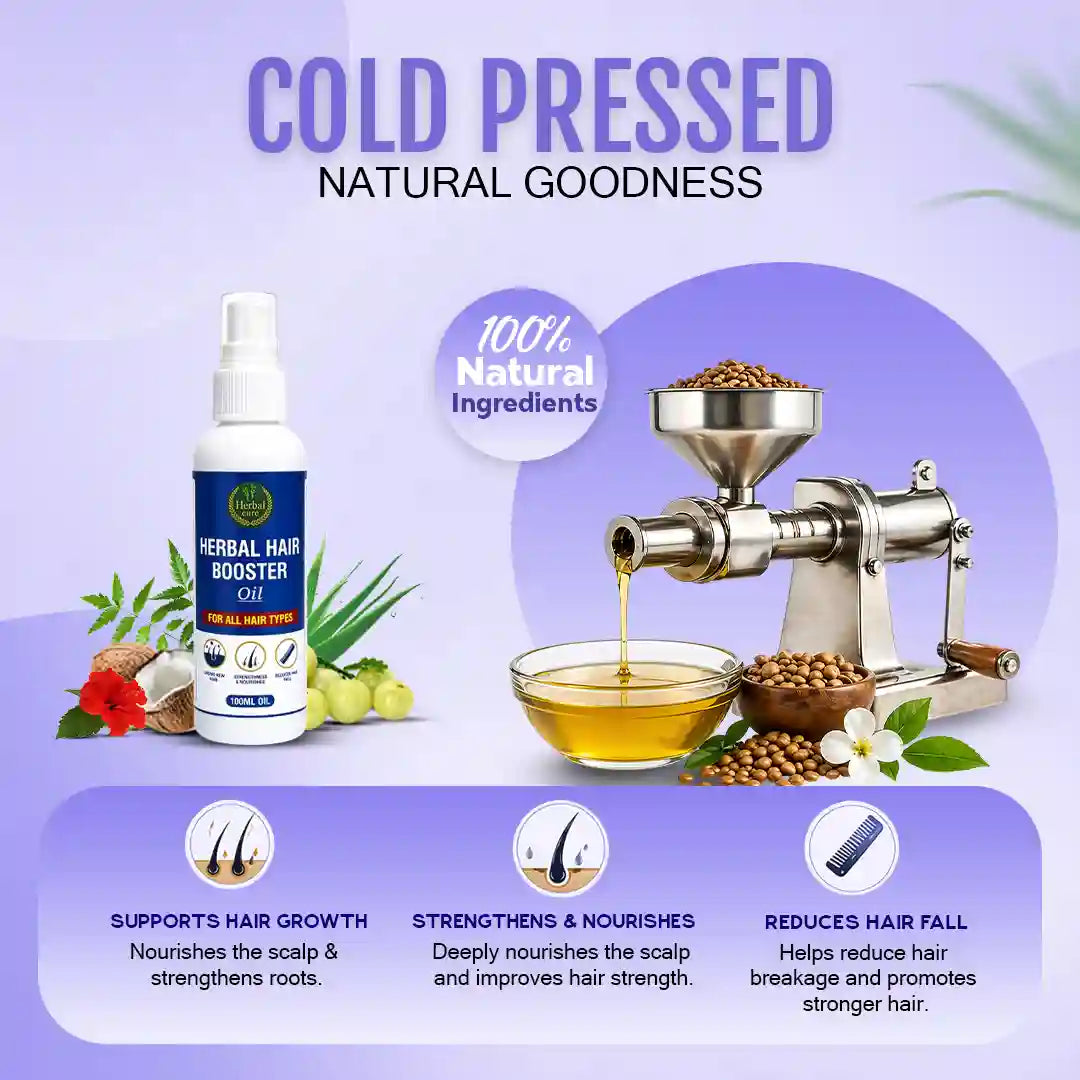 Herbal Hair Booster Oil-For Men and Women