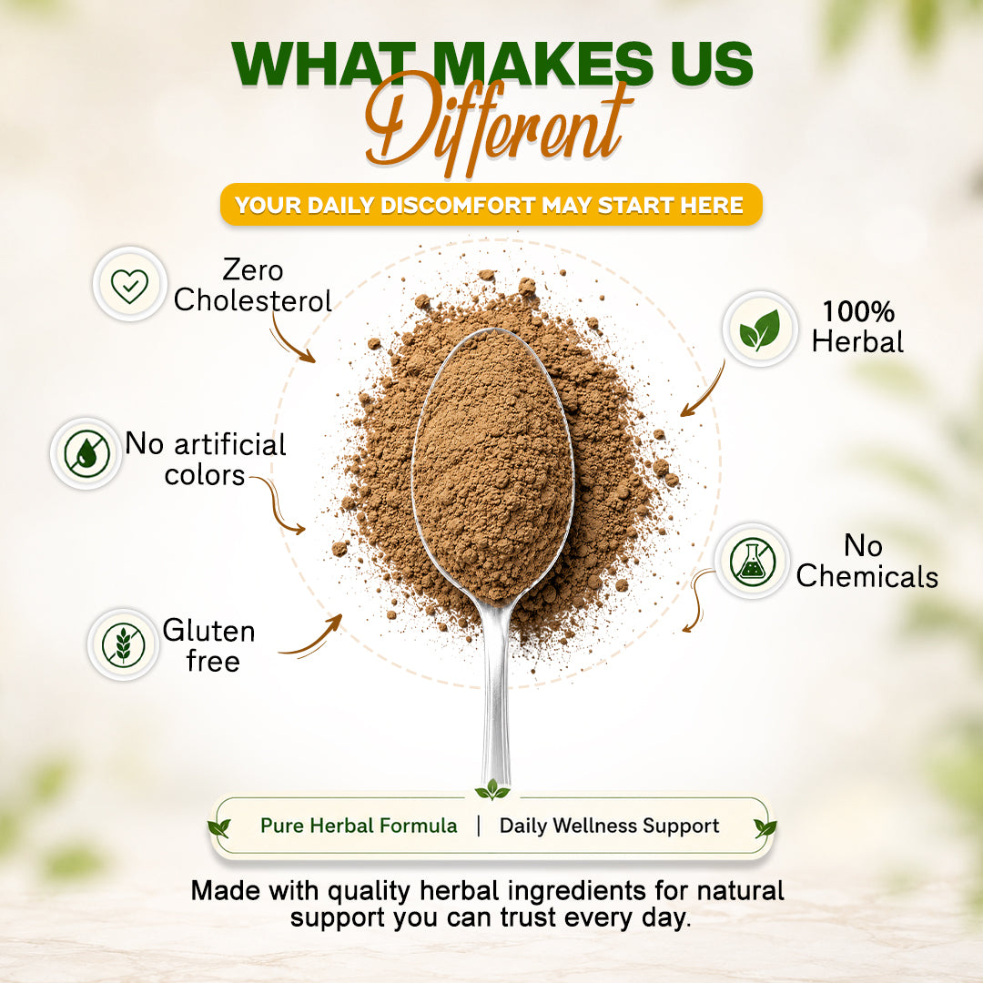 Herbal Gasnil Plus Powder For Digestive Health & Gas Relief